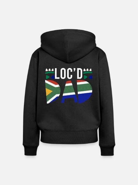 Dreadlocks Rastafari Rasta Afro - Frauen Premium Bio Zip Hoodie - Schwarz