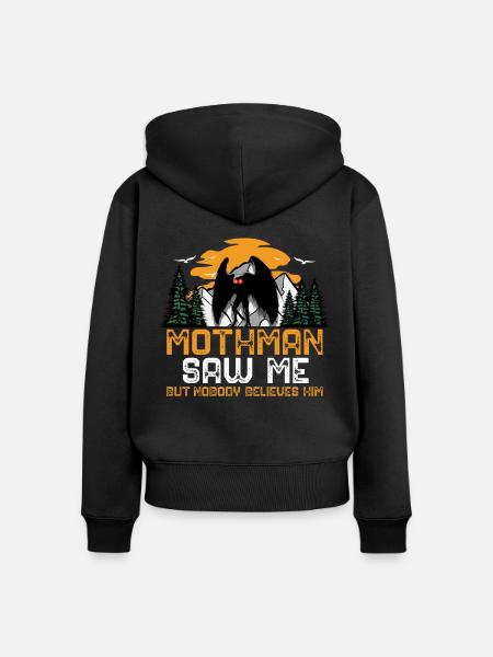 Kryptide Kryptozoologie - Frauen Premium Bio Zip Hoodie - Schwarz
