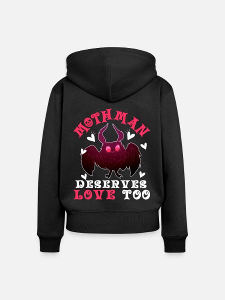 Kryptide Kryptozoologie - Frauen Premium Bio Zip Hoodie - Schwarz