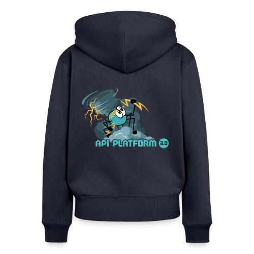 API Platform 3 - Women's Premium Organic Zip Hoodie