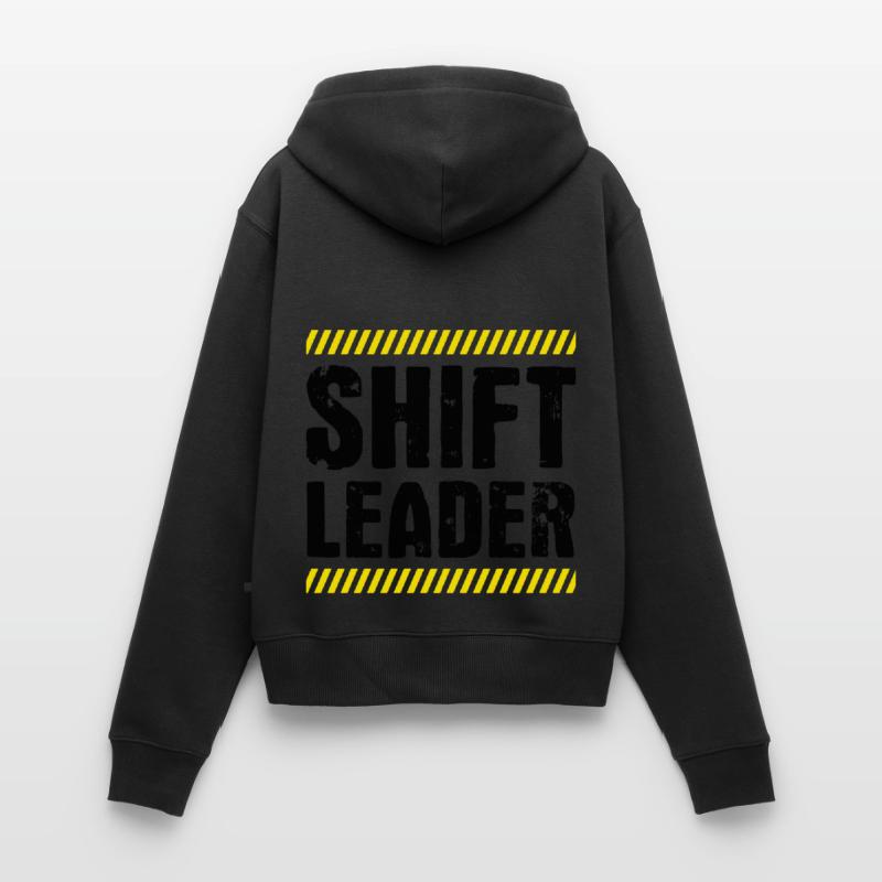 Shiftleader Shift Manager Women's Premium Organic Zip Hoodie