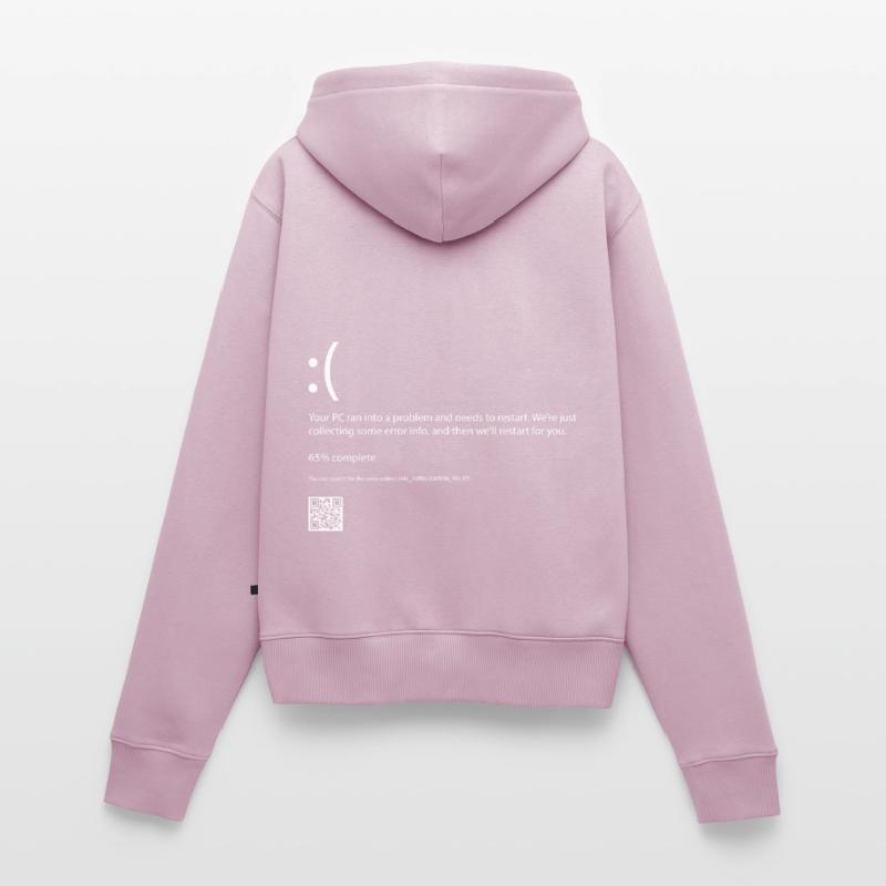 Error code computer Women's Premium Organic Zip Hoodie