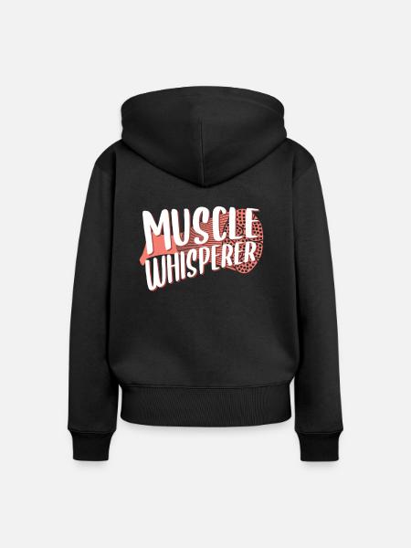 Physiotherapeut - Frauen Premium Bio Zip Hoodie - Schwarz