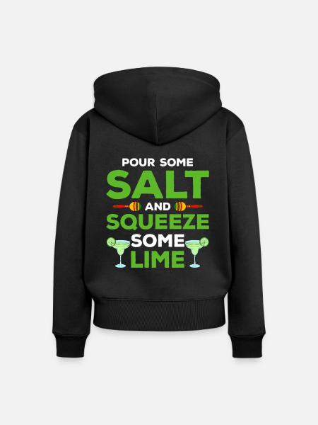 Cinco de Mayo - Frauen Premium Bio Zip Hoodie - Schwarz