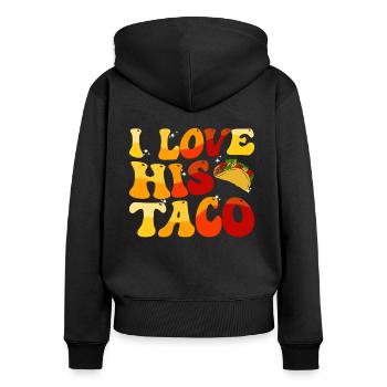 Cinco de Mayo - Women's Premium Organic Zip Hoodie - black - Back - Julia (174cm)