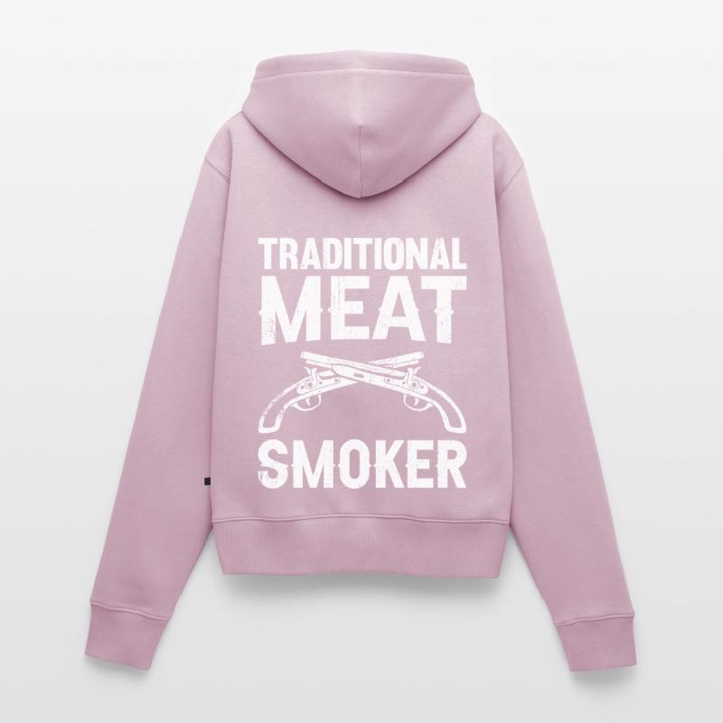 Vorderlader Muzzleloader Muzzle Loading Women's Premium Organic Zip Hoodie