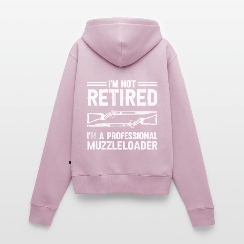 Vorderlader Muzzleloader Muzzle Loading Women's Premium Organic Zip Hoodie