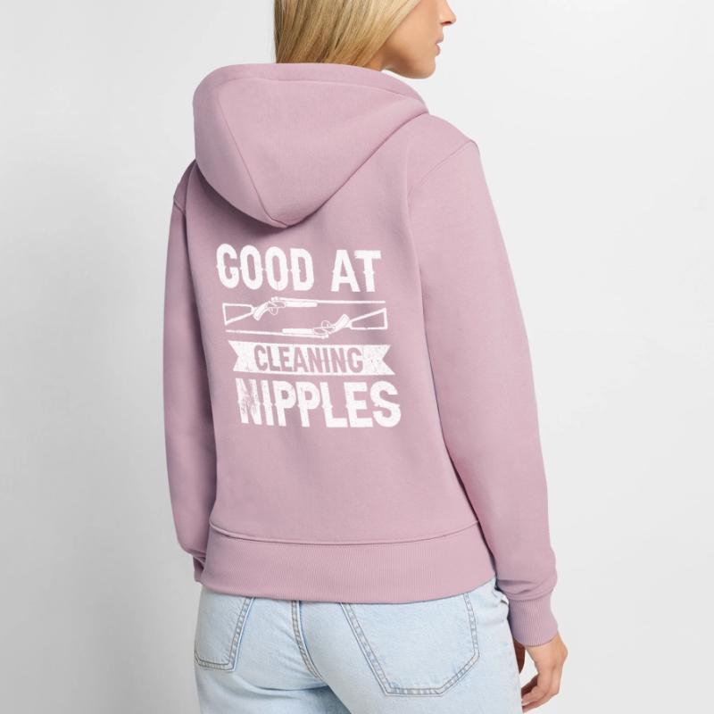 Vorderlader Muzzleloader Muzzle Loading Women's Premium Organic Zip Hoodie