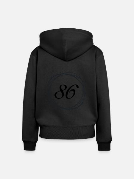 86 - Frauen Premium Bio Zip Hoodie -