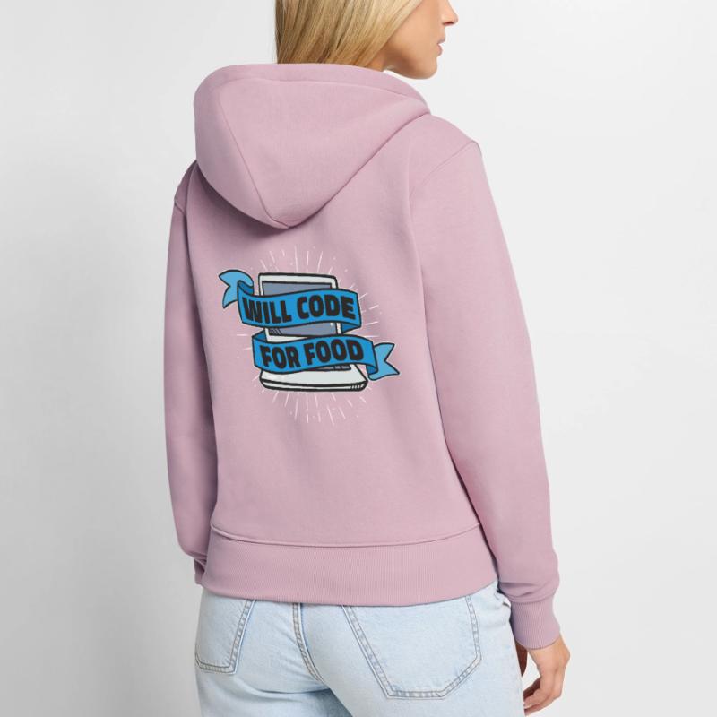 Programmer Coder Software Developer Women's Premium Organic Zip Hoodie