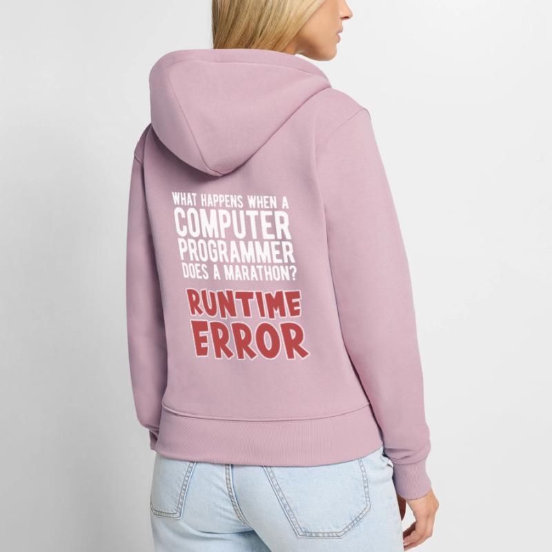 Programmer Coder Software Developer Women's Premium Organic Zip Hoodie