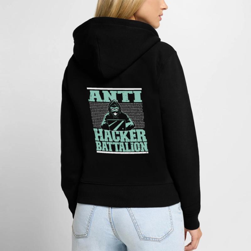 Programmer Coder Software Developer Women's Premium Organic Zip Hoodie