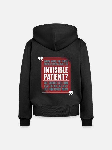 Krankenschwester - Frauen Premium Bio Zip Hoodie - Schwarz