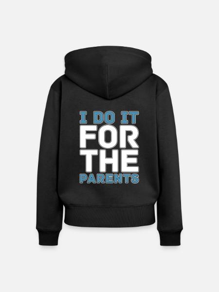 Hebamme Geburtshelfer - Frauen Premium Bio Zip Hoodie - Schwarz