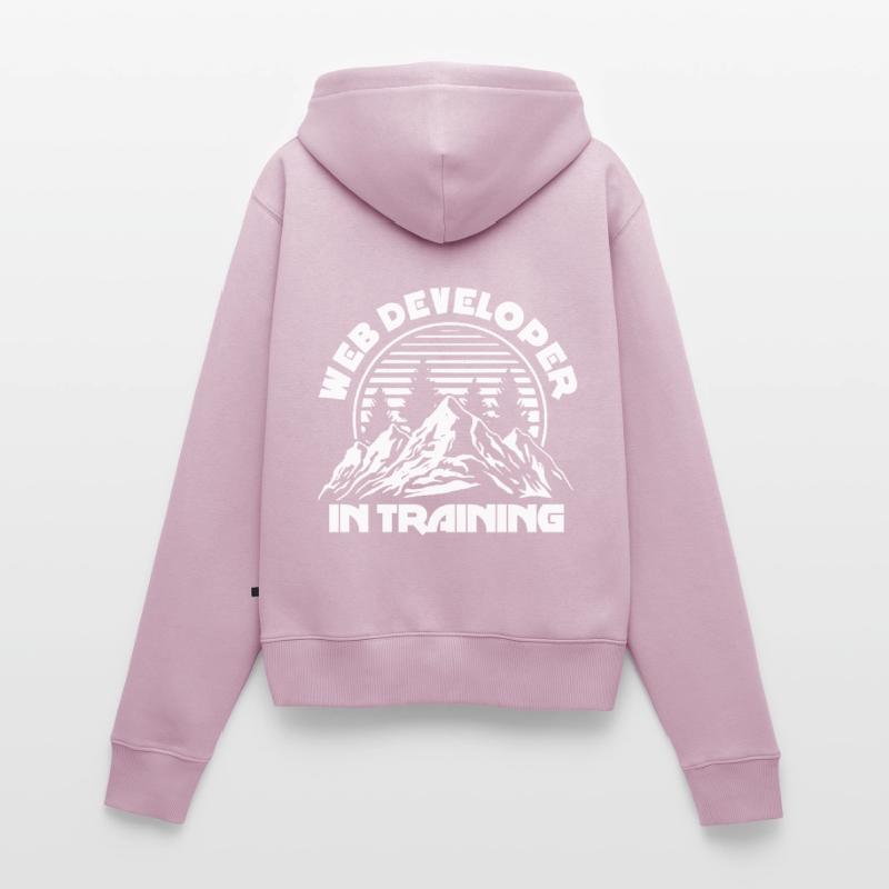 Web Developer Web Developer Training Women's Premium Organic Zip Hoodie