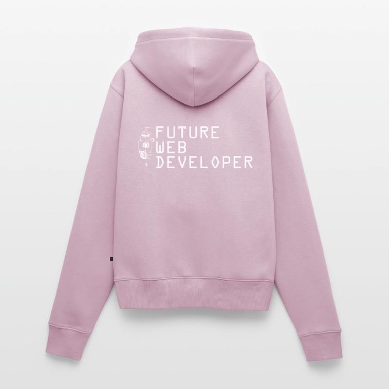 Web Developer Web Developer Future Women's Premium Organic Zip Hoodie