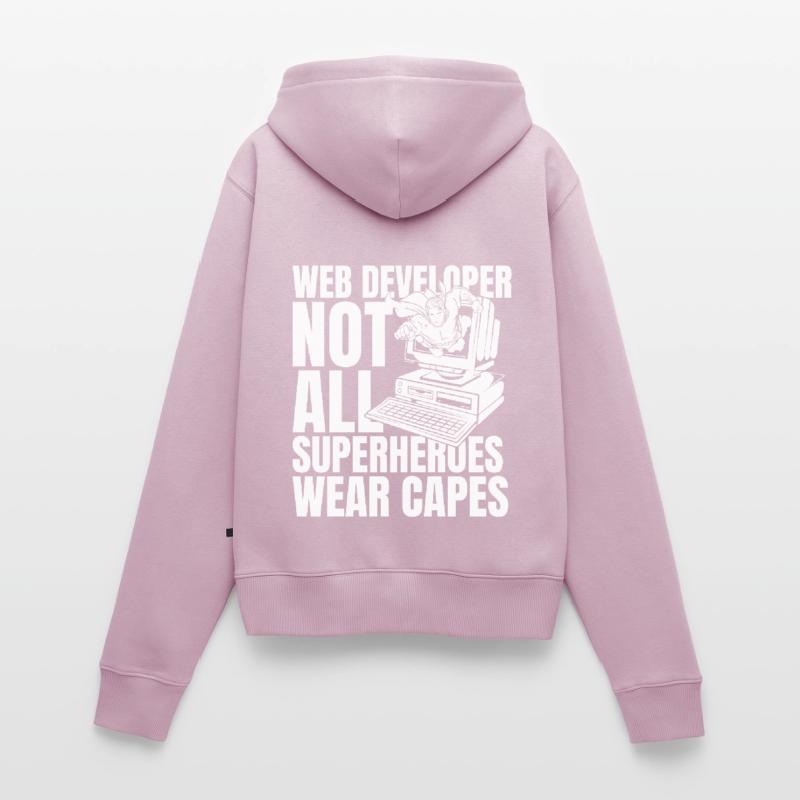 Web Developer Web Developer Women's Premium Organic Zip Hoodie