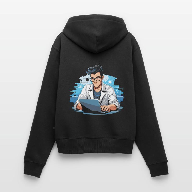 Data Science Data Analyst Women's Premium Organic Zip Hoodie