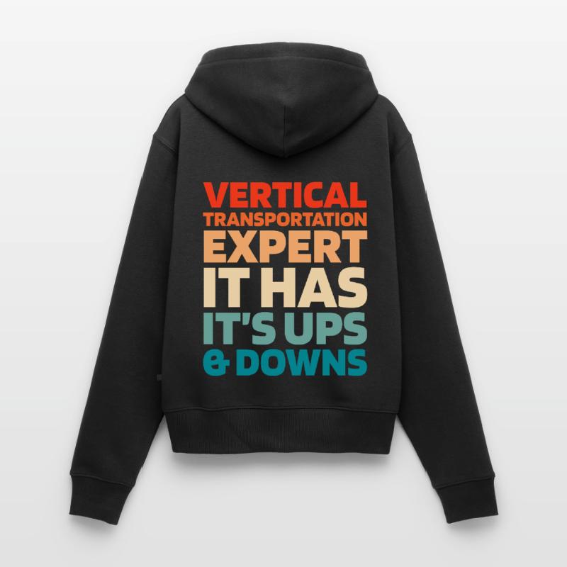 Elevator Elevator Women's Premium Organic Zip Hoodie