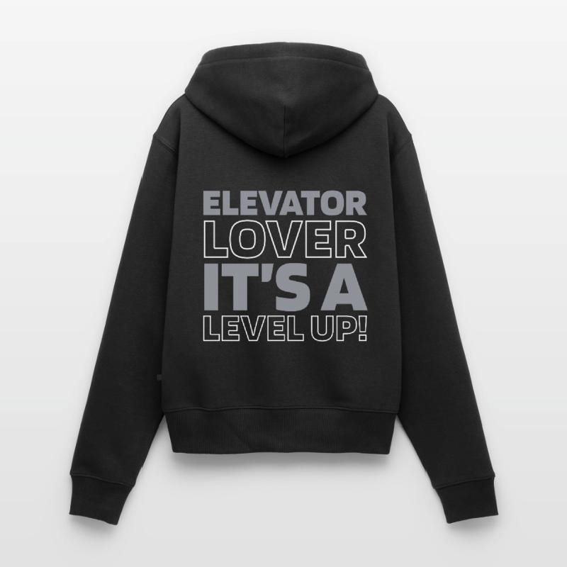 Elevator Elevator Women's Premium Organic Zip Hoodie