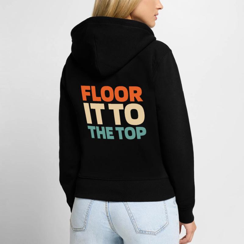 Elevator Elevator Women's Premium Organic Zip Hoodie