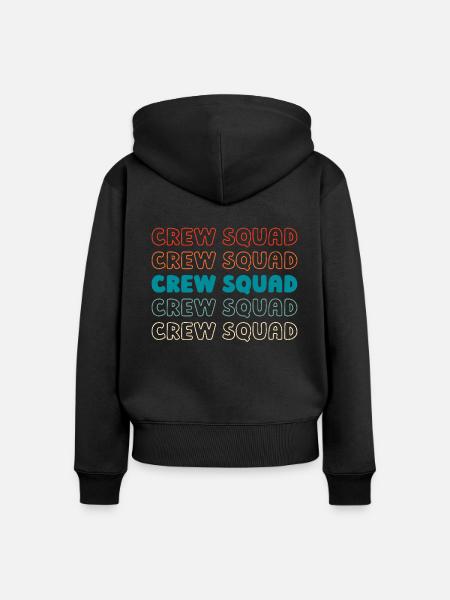 Kurier Kader - Frauen Premium Bio Zip Hoodie - Schwarz