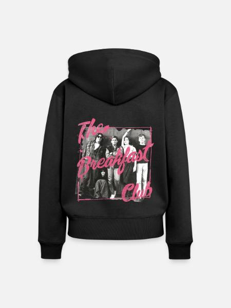 The Breakfast Club Charaktere - Frauen Premium Bio Zip Hoodie - Schwarz