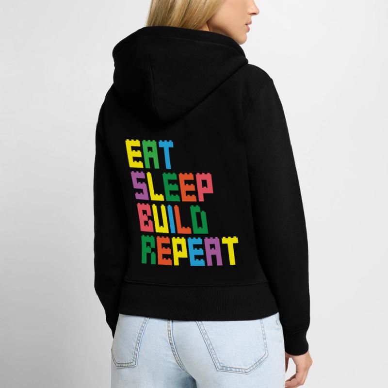 Brick Builder Brick Building Master Builder Women's Premium Organic Zip Hoodie