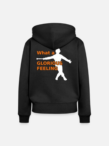 CWO Dancing Alex - Frauen Premium Bio Zip Hoodie - Schwarz