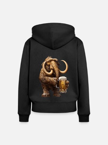 Mammut - Frauen Premium Bio Zip Hoodie - Schwarz