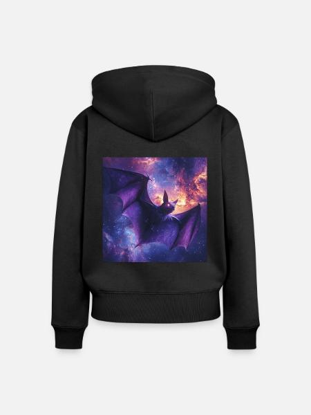 Schläger - Frauen Premium Bio Zip Hoodie - Schwarz