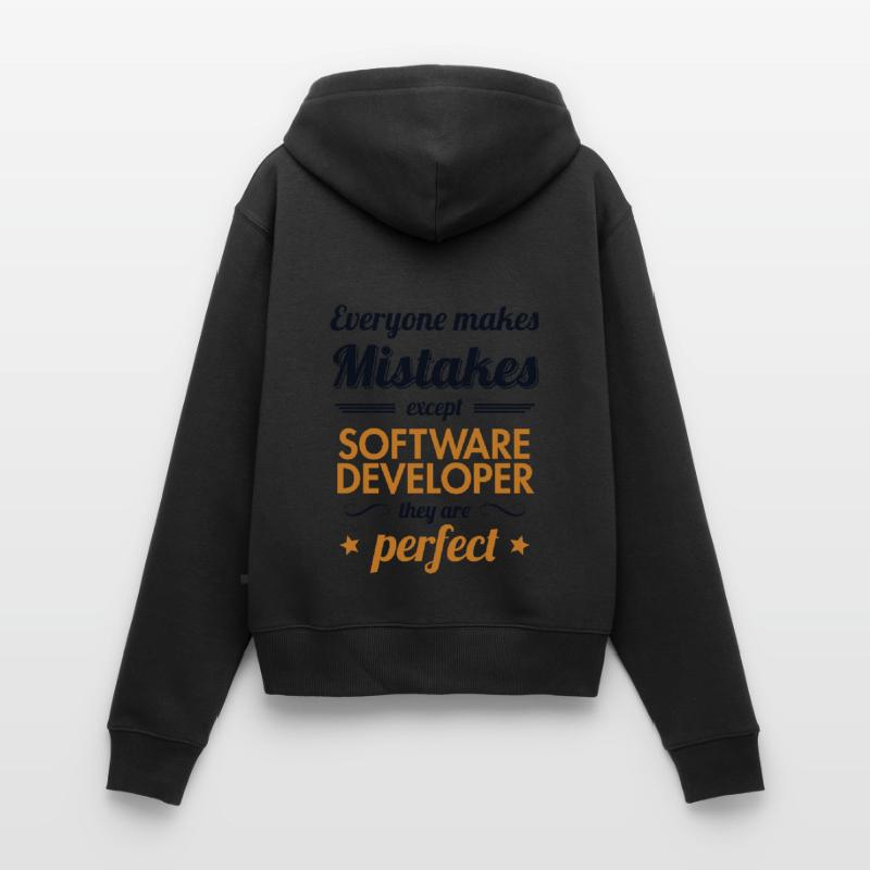 Software Developer are Perfect Full Stack Women's Premium Organic Zip Hoodie