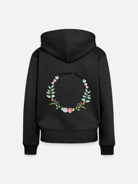 Dream Team - Frauen Premium Bio Zip Hoodie -