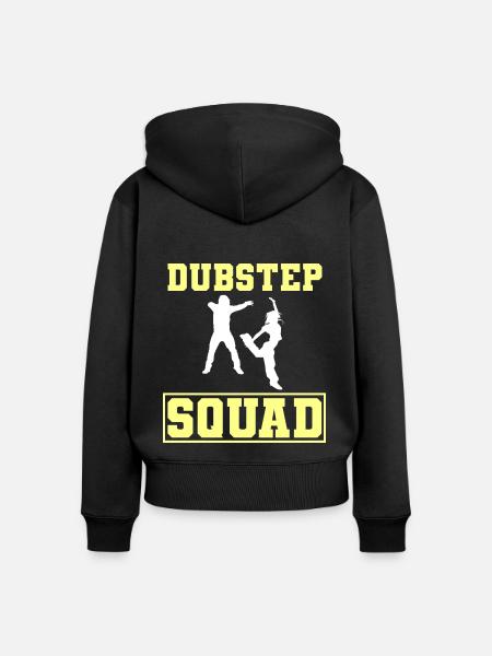 Dubstep-Liebhaber Tanz-Entertainer - Frauen Premium Bio Zip Hoodie - Schwarz