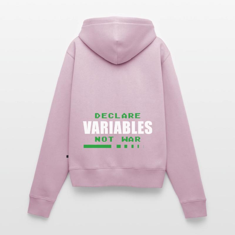 Programmer Geek Computer Programming Coder L Women's Premium Organic Zip Hoodie