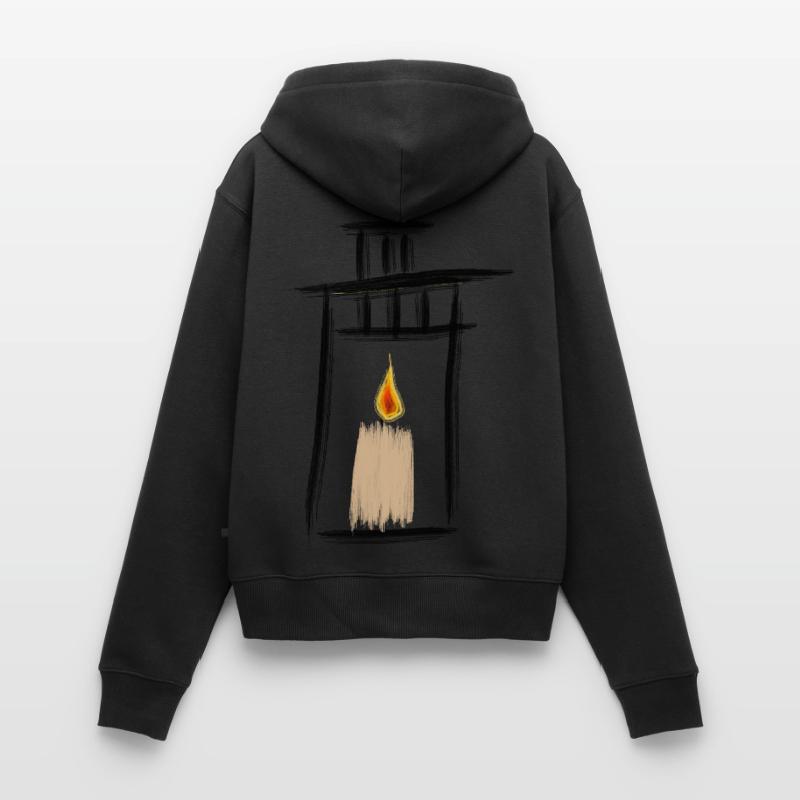 Lantern Women's Premium Organic Zip Hoodie