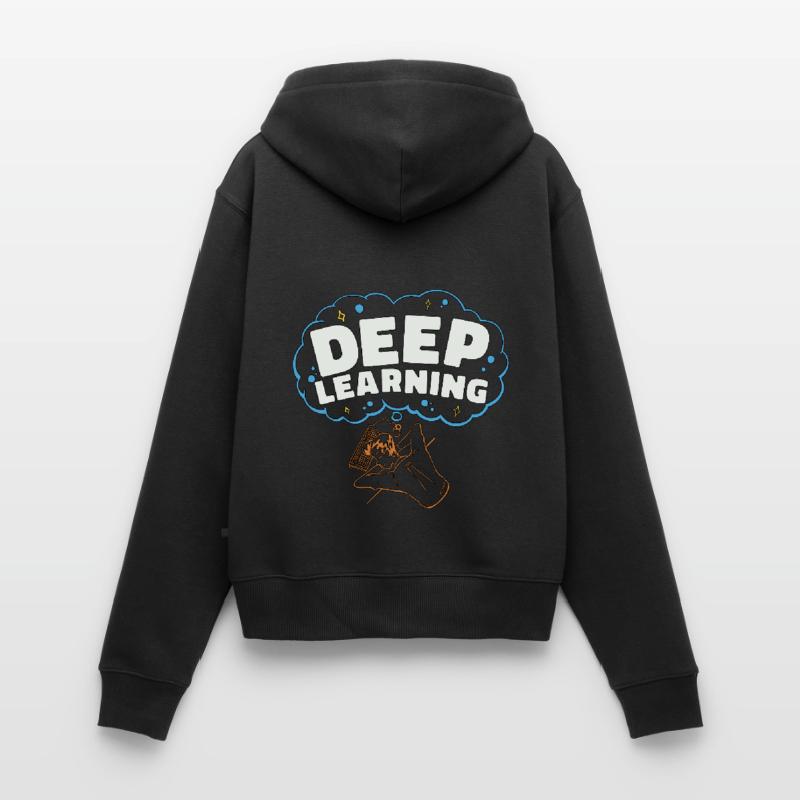 Artificial Intelligence Deep Learning Programmer Frauen Premium Bio Zip Hoodie