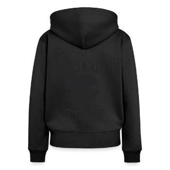 Tai Chi Is My Therapy Martial Arts Tai Chi Lover - Women's Premium Organic Zip Hoodie - black - Back - Julia (174cm)
