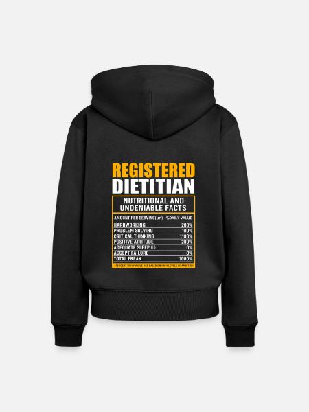 Diätassistent Diät - Frauen Premium Bio Zip Hoodie - Schwarz