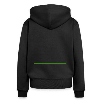 Find X Math Funny - Women's Premium Organic Zip Hoodie - black - Back - Julia (174cm)