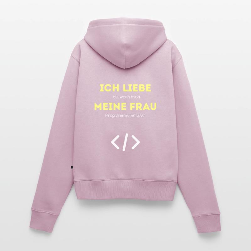 Programmierer lustiger Spruch Java Programmieren Frauen Premium Bio Zip Hoodie