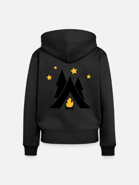 Zelt - Frauen Premium Bio Zip Hoodie -