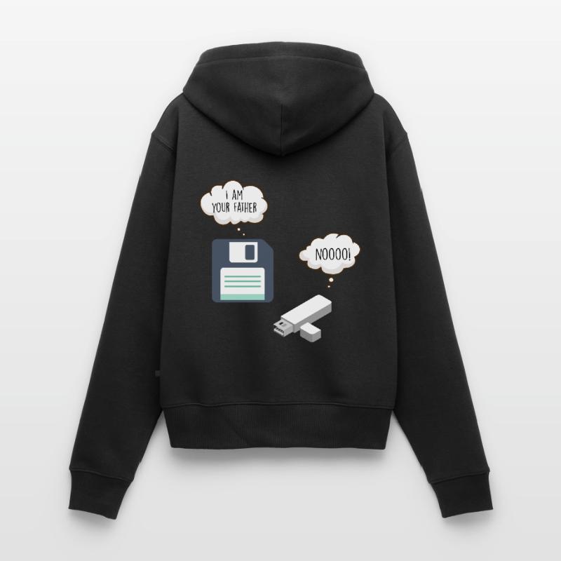 Nerd Programming Software Developer Geek Code Women's Premium Organic Zip Hoodie