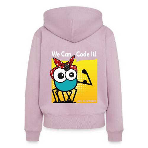 We can code it - Women's Premium Organic Zip Hoodie