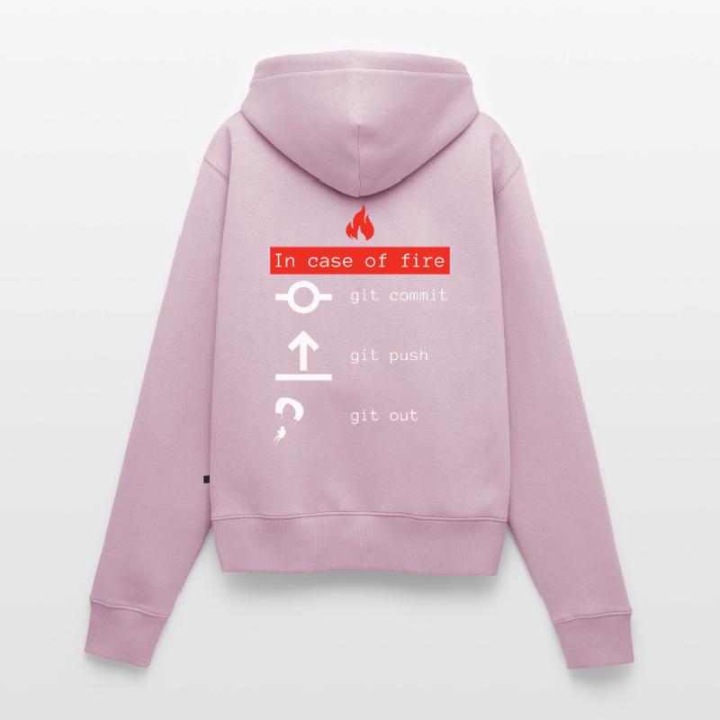 Programmierer Coder Geschenkidee Frauen Premium Bio Zip Hoodie