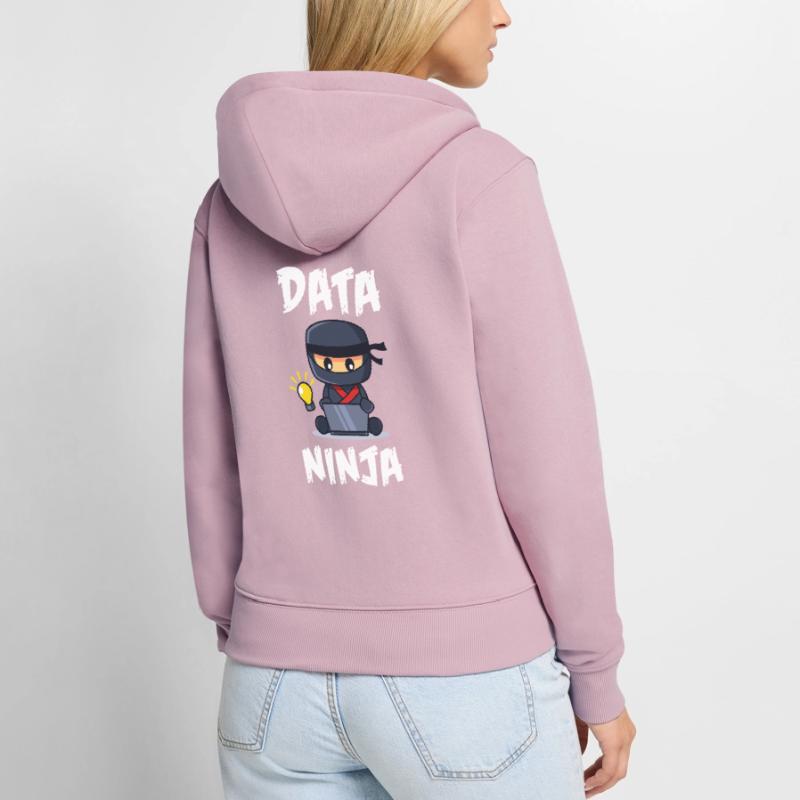Data Science Analyst Data Scientist Frauen Premium Bio Zip Hoodie