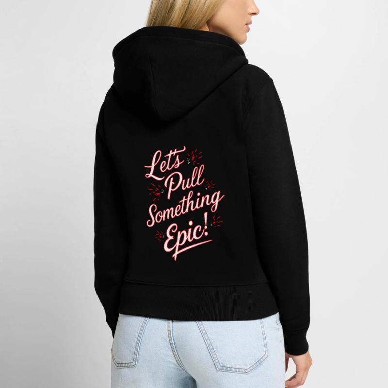 Tractor Pulling Tractor Pulling Tractor Power Farm Women's Premium Organic Zip Hoodie