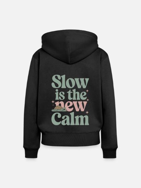 Schildkrötenpflege Für Besitzer Von - Frauen Premium Bio Zip Hoodie - Schwarz