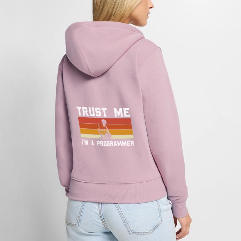 Debugging Programmierer Informatik Computer Nerd Frauen Premium Bio Zip Hoodie