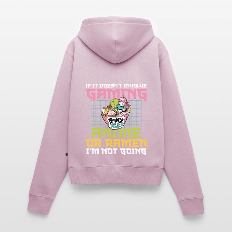 Spielen Sie Controller-gaming, Gaming, Anime Oder Frauen Premium Bio Zip Hoodie